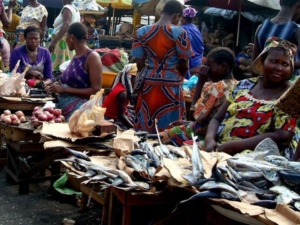 Marché Dantokpa au Bénin