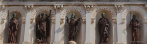 statues à l'Abbaye de Lerins