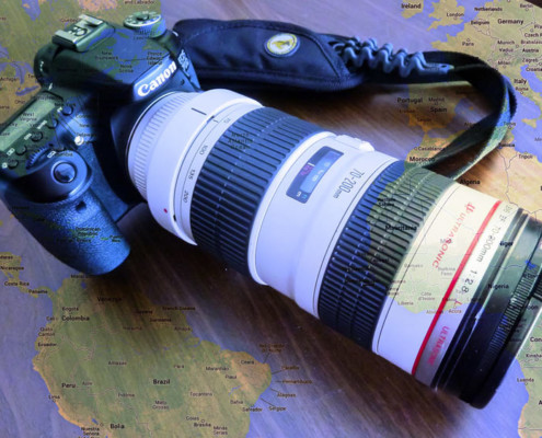 louer un objectif en voyage