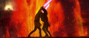 Anakin contre Obi Wan