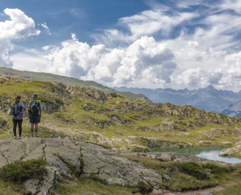 vue depuis téléphérique du Brévent