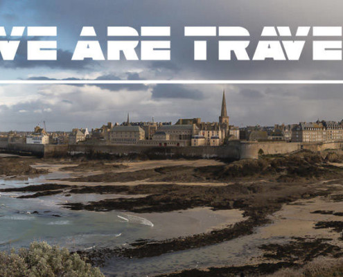 Vue sur Saint-Malo depuis le grand bé