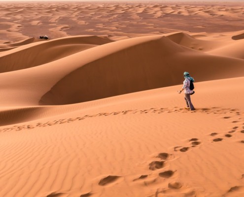 Trek désert